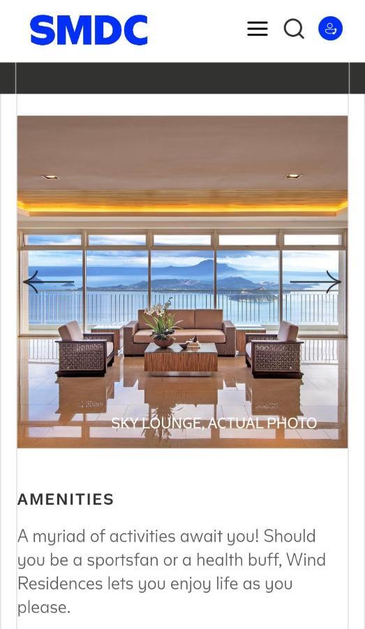 Wind Residences Smdc Tower 2 大雅台 外观 照片